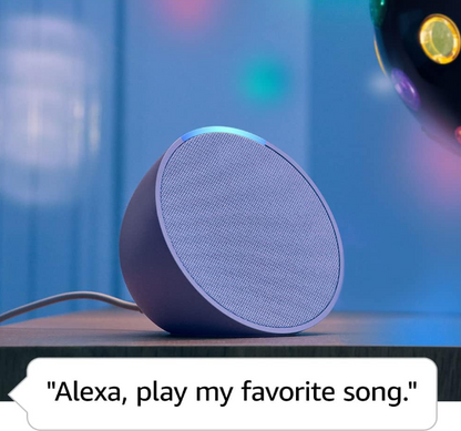 Amazon Echo Pop parlante inteligente y compacto con sonido definido y Alexa