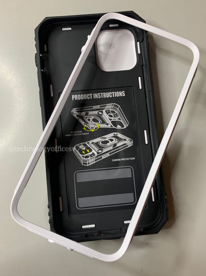 Militar Drop Case iPhone Blanco