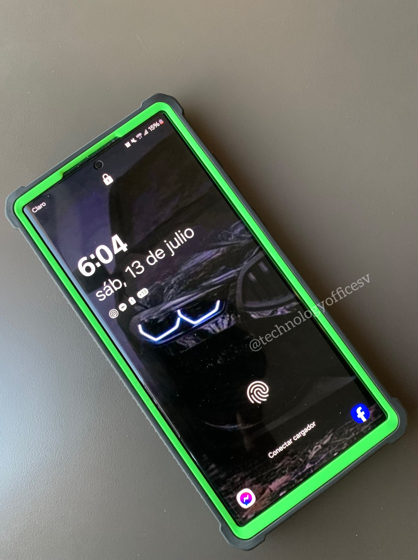 360 Acrilic Case Verde