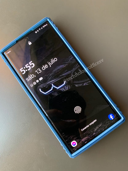 Militar Drop Case Azul