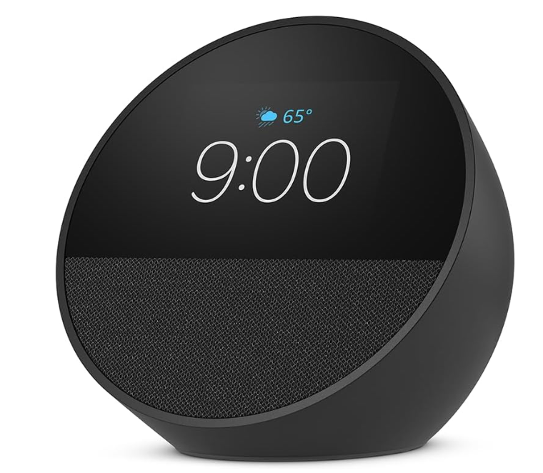 Echo Spot (modelo de 2024) con bombilla inteligente LED Sengled